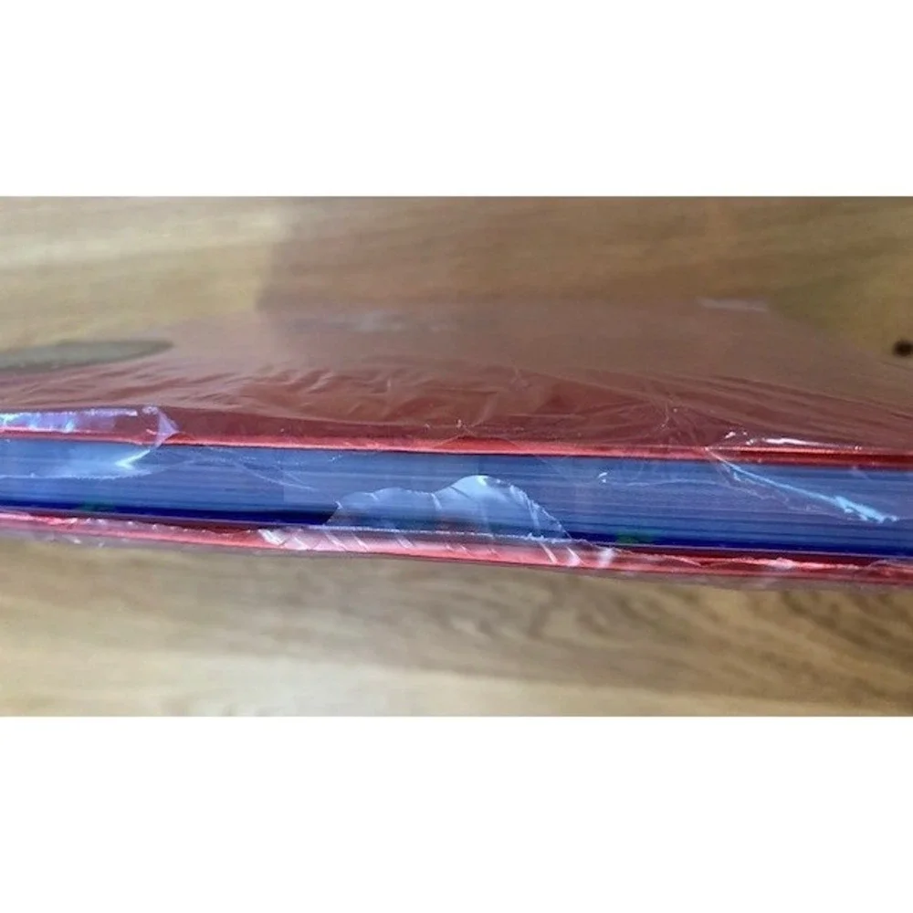 Disneyland Photo Album 2008 Red Mickey Friends New 200 Photos Metallic Frame